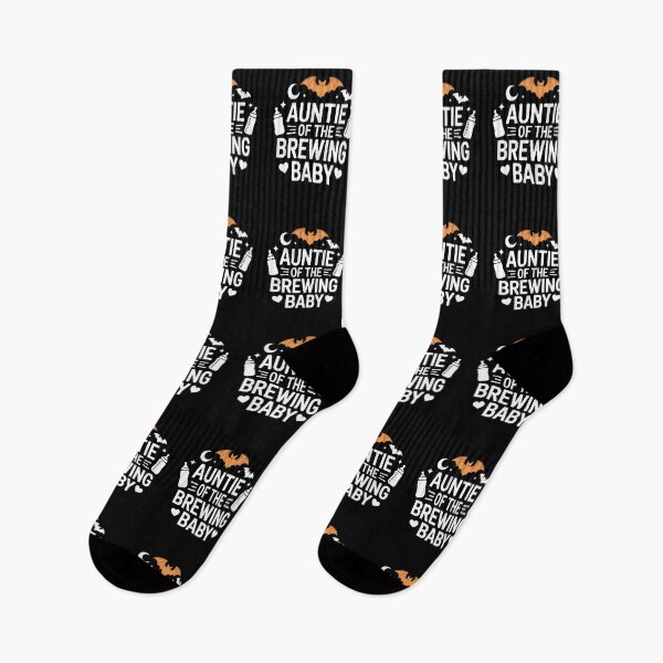 Item preview, Auntie of Brewing Baby - This gift is perfect for any proud aunt-to-be who wants to celebrate a new baby with a fun Halloween twist. designed and sold by ZyziowskyArt.