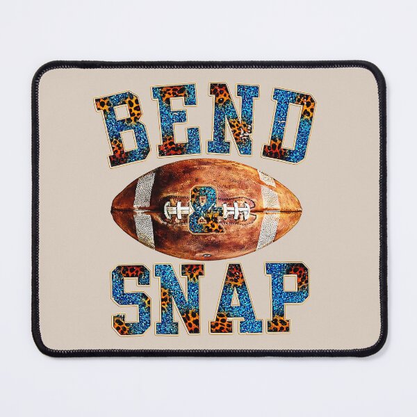 Item preview, Game Day Touchdown Season Leopard Bend and Snap Football designed and sold by gear-posters.