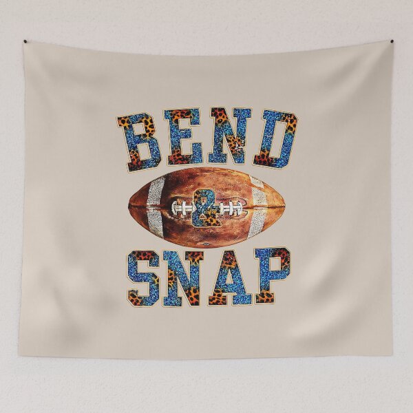 Item preview, Game Day Touchdown Season Leopard Bend and Snap Football designed and sold by gear-posters.