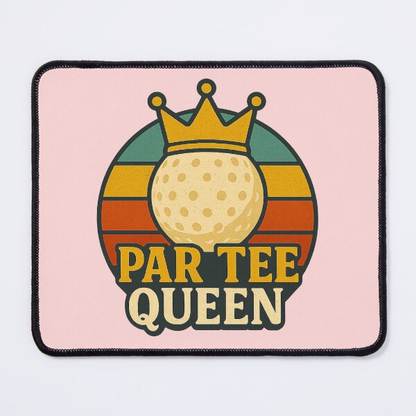 Item preview, Par Tee Queen – Funny Retro Golf Design designed and sold by I AM BRO.