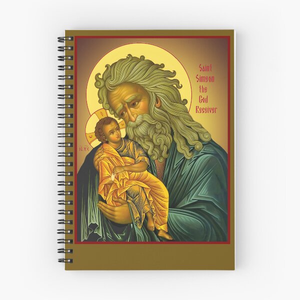 Item preview, Saint Simeon the God-Receiver , Simeon Theodochos, orthodox icon designed and sold by orthodox-icon.
