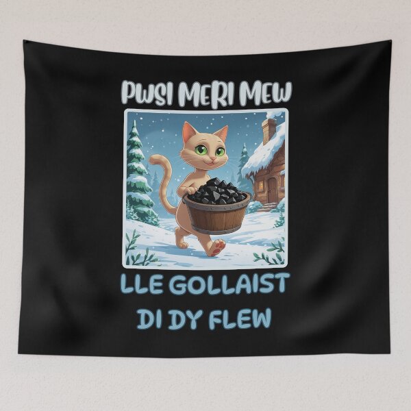 Item preview, A BALD CAT AND A BUCKET OF COAL designed and sold by aledfychan.
