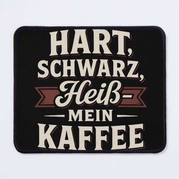 Item preview, Hard, black, hot – my coffee | Funny saying for coffee lovers designed and sold by CareTastic Shop.