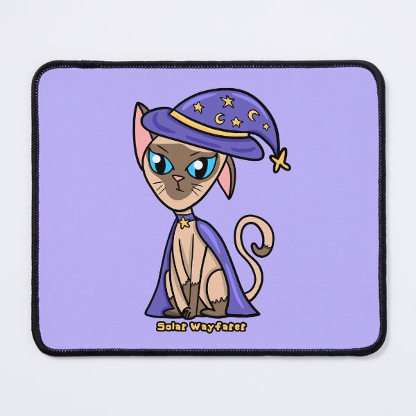 Item preview, Arcana the Siamese Wizard Cat - Whimsicle design designed and sold by SolarWayfarer.
