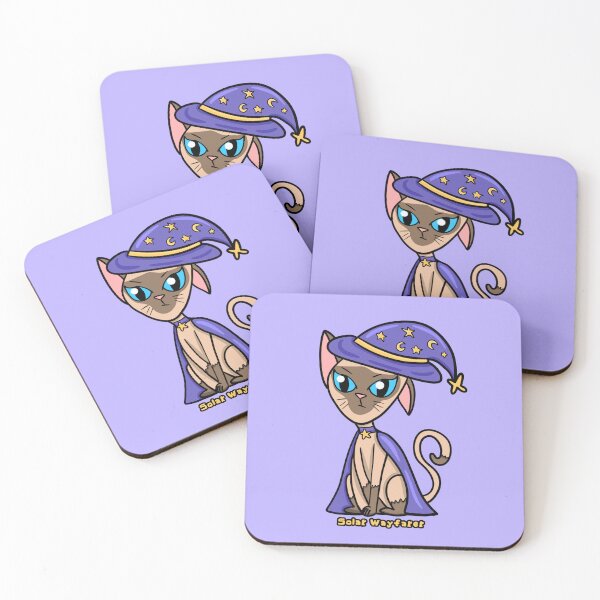 Item preview, Arcana the Siamese Wizard Cat - Whimsicle design designed and sold by SolarWayfarer.