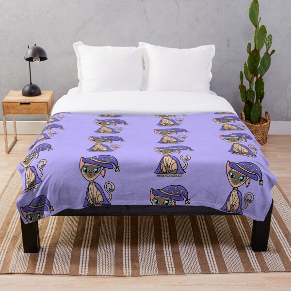 Item preview, Arcana, el gato mago siamés - Diseño caprichoso designed and sold by SolarWayfarer.