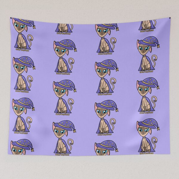 Item preview, Arcana the Siamese Wizard Cat - Whimsicle design designed and sold by SolarWayfarer.