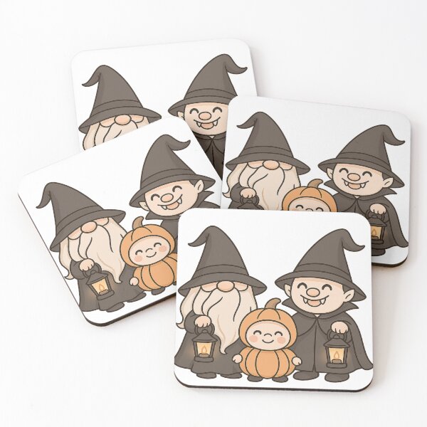 Item preview, Halloween Gnome Family T-Shirt – Witch Mom, Vampire Dad & Pumpkin Baby designed and sold by PrintCreations9.