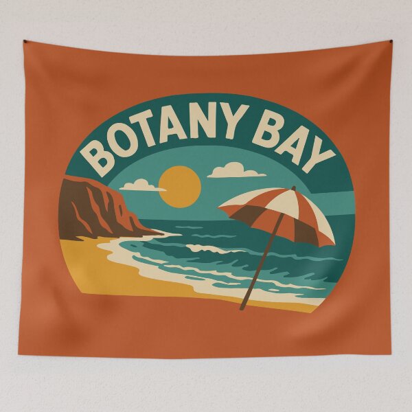 Item preview, Botany Bay Kent Travel Souvenir Sticker designed and sold by rogue-design.