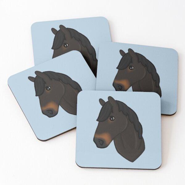 Item preview, Seal bay horse portrait designed and sold by Art By Drina.