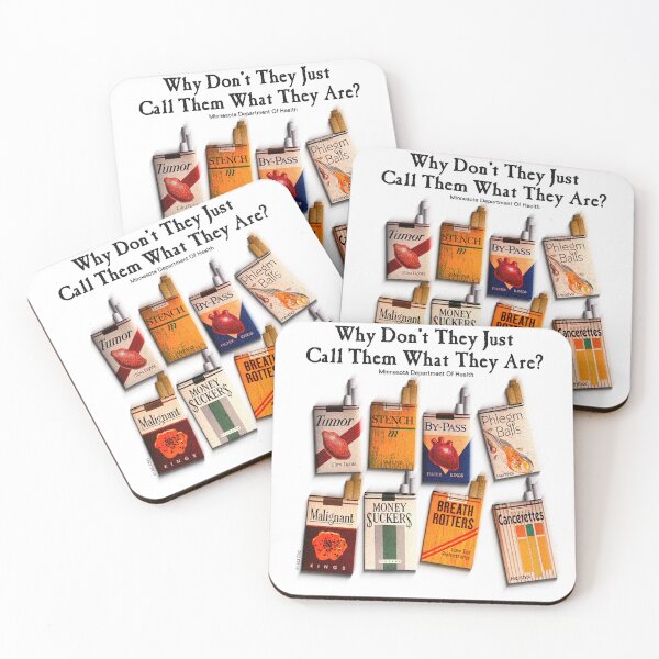 Item preview, Funny Vintage Anti Smoking Cigarettes Advert For Men And Women designed and sold by Y2KDIS4STER.