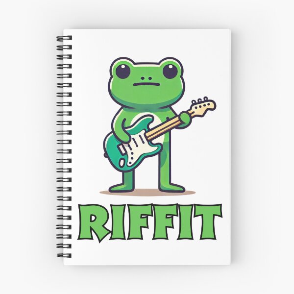 Item preview, Rock Frog Says Riffit designed and sold by Melty Shirts.