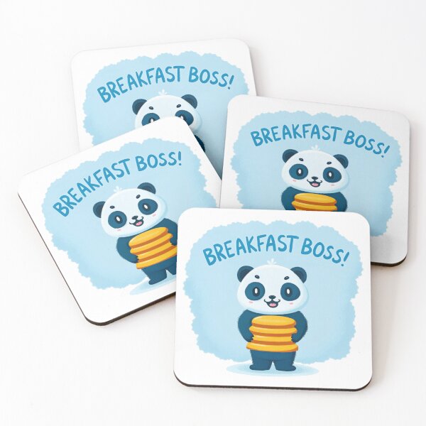 Item preview, Breakfast Boss Panda Pancakes Design designed and sold by kacperartdesign.