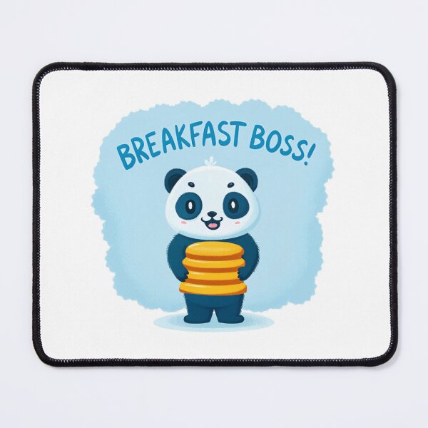 Item preview, Breakfast Boss Panda Pancakes Design designed and sold by kacperartdesign.