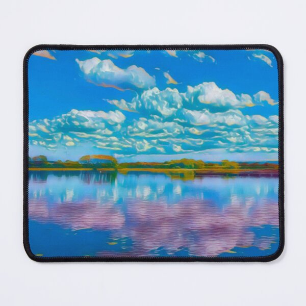 Item preview, Pink clouds in a lake designed and sold by MiKaBerlin.