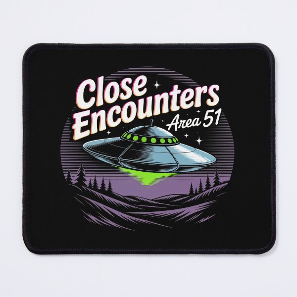 Item preview, Close Encounters UFO Spaceship Art designed and sold by BestDetailer.
