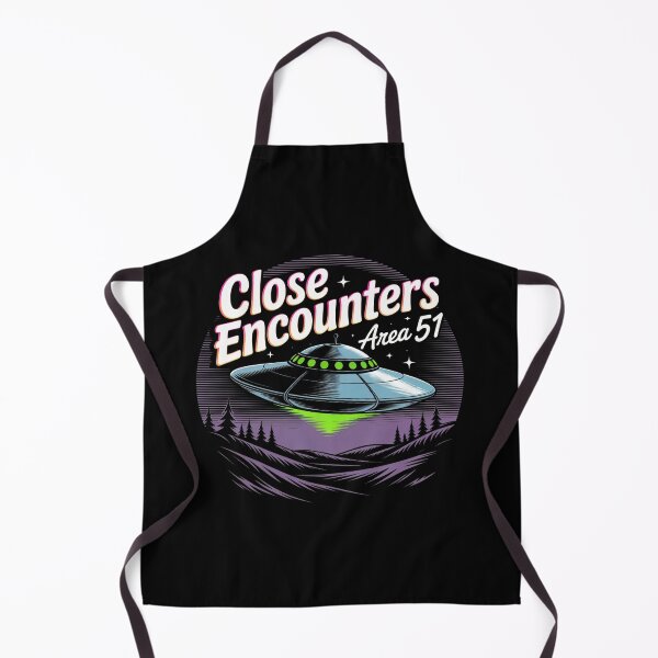 Item preview, Close Encounters UFO Spaceship Art designed and sold by BestDetailer.