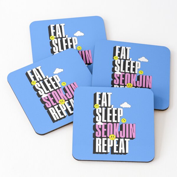 Item preview, Eat sleep Seokjin Repeat Morcaworks | BTS Jin designed and sold by Morcawork.
