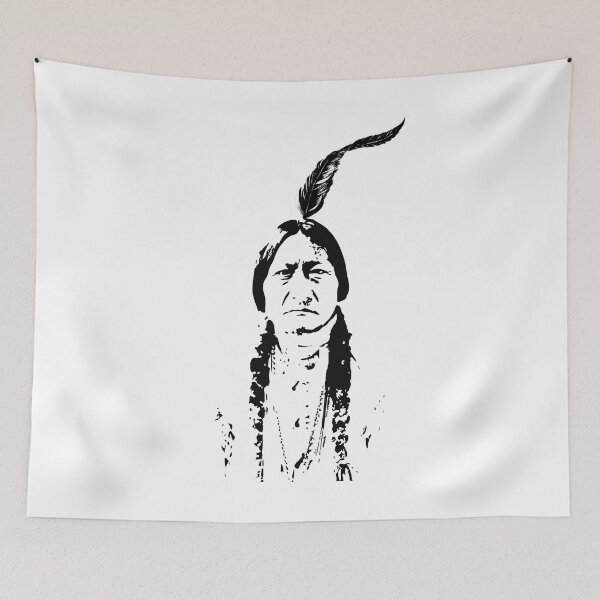 Item preview, Sitting Bull Native American designed and sold by LeNew.