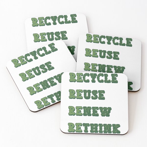 Item preview, Recycle reuse renew rethink designed and sold by Mirksaz-designs.