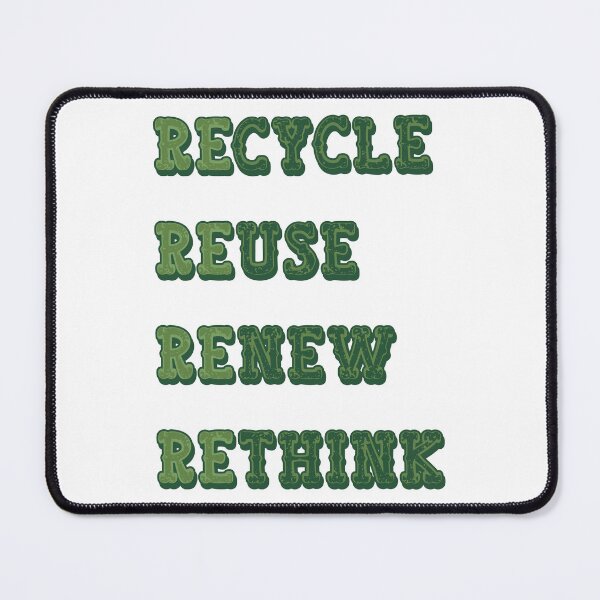 Item preview, Recycle reuse renew rethink designed and sold by Mirksaz-designs.