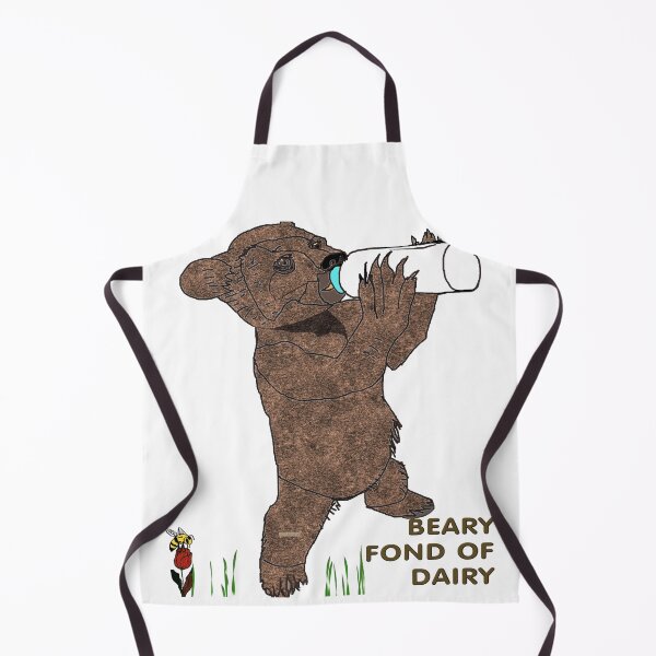 Item preview, Baby Bear Cub Drinks Milk from Baby Bottle designed and sold by kristalcurt.