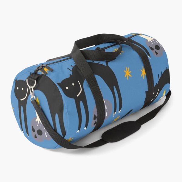 Item preview, Halloween black cat in retro 90s style designed and sold by Luamor.