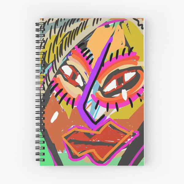 Item preview, The colors of facial makeup abstractly express the collision of sadness designed and sold by WanyanDesign.