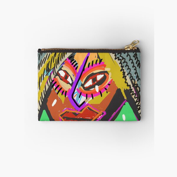 Item preview, The colors of facial makeup abstractly express the collision of sadness designed and sold by WanyanDesign.