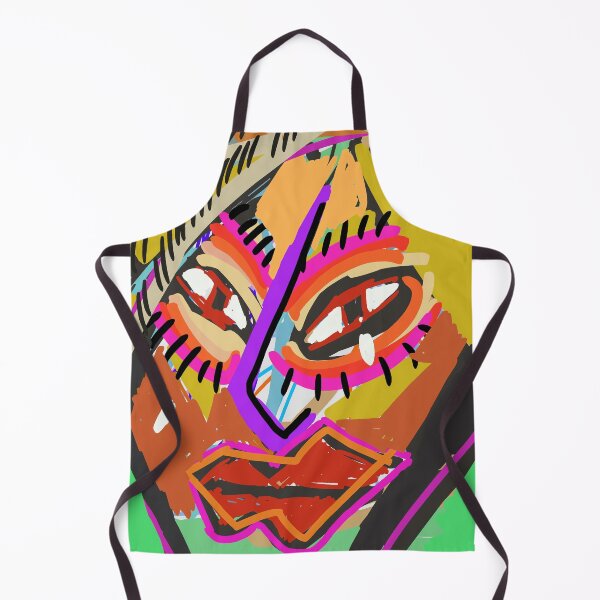 Item preview, The colors of facial makeup abstractly express the collision of sadness designed and sold by WanyanDesign.