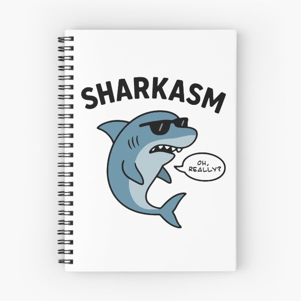 Item preview, Sharkasm T-Shirt – Funny Sarcastic Shark Graphic Tee designed and sold by panoramix-.