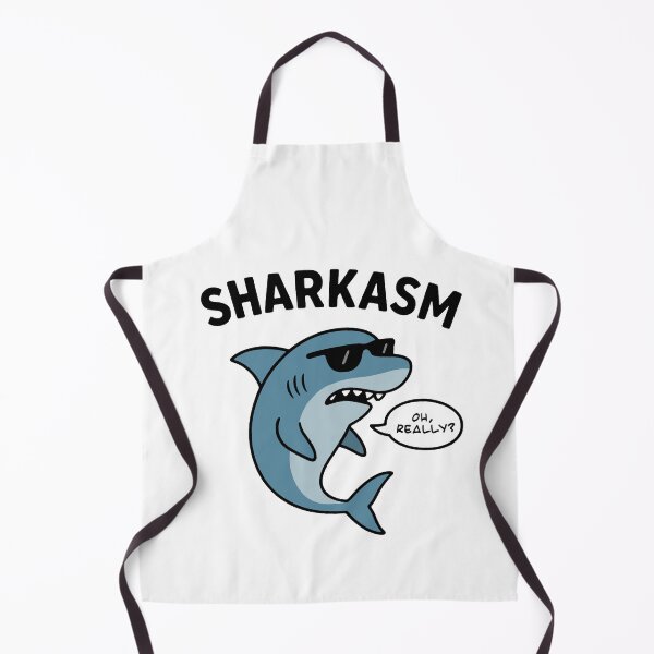 Item preview, Sharkasm T-Shirt – Funny Sarcastic Shark Graphic Tee designed and sold by panoramix-.