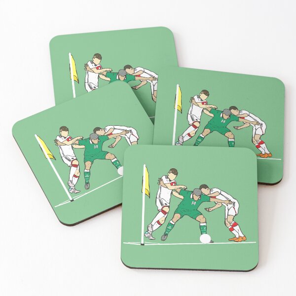 Item preview, Holding the Fort - Jonathan Walters Corner Flag - Ireland vs Germany - Irish Football Fans designed and sold by Melty Shirts.