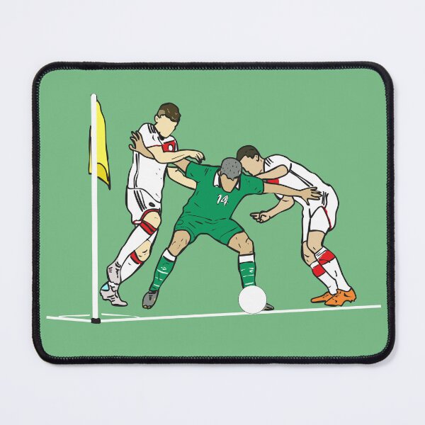 Item preview, Holding the Fort - Jonathan Walters Corner Flag - Ireland vs Germany - Irish Football Fans designed and sold by Melty Shirts.