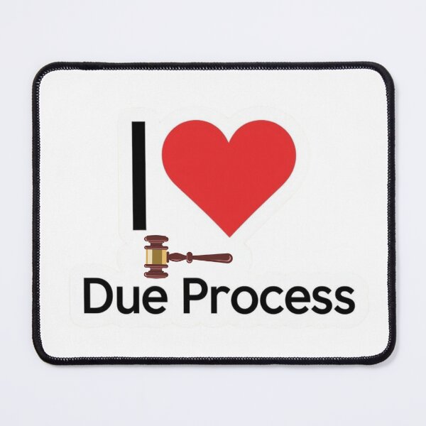Item preview, I Love Due Process - Gavel designed and sold by LewpyG.