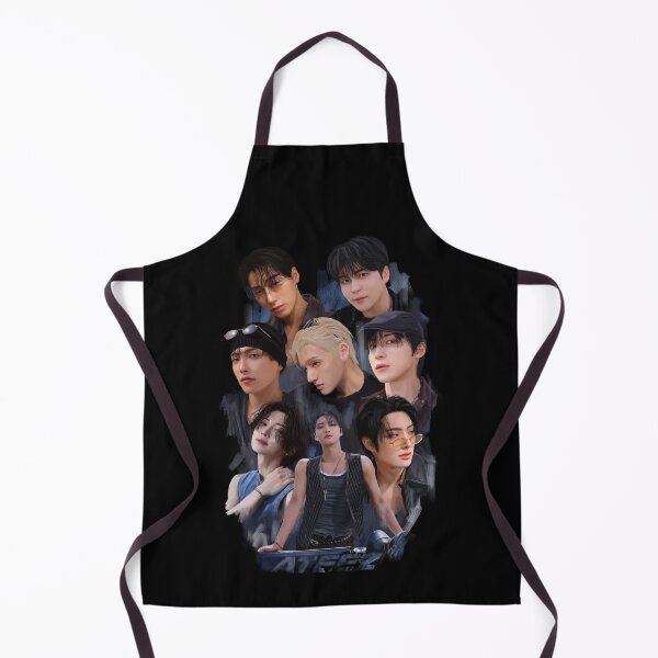Item preview, Ateez group Illustration fanart Golden hour designed and sold by Raquel Maia.