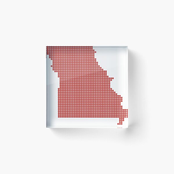 Item preview, Missouri Red Rhinestone designed and sold by TheIconSmith.