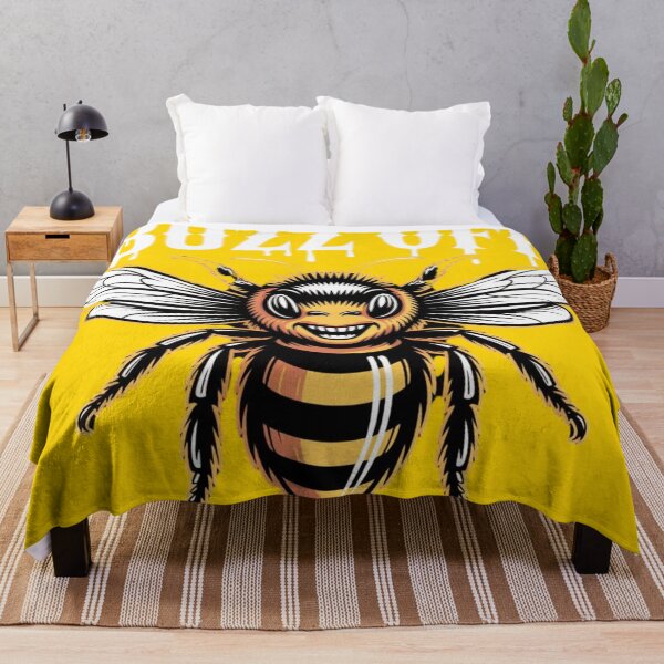 Item preview, Buzz Off Funny Bee Cartoon Design designed and sold by BestDetailer.