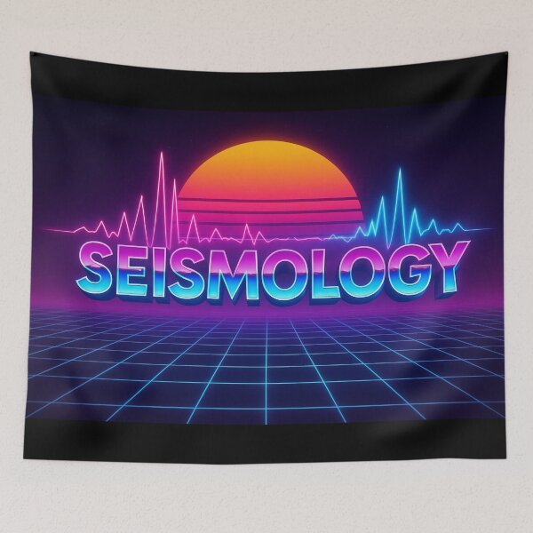 Item preview, Seismology - cute funny text designed and sold by DamioPolArt.