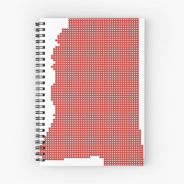 Item preview, Mississippi Red Rhinestone designed and sold by TheIconSmith.