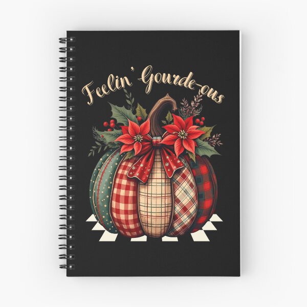 Item preview, Feelin' Gourde-ous Christmas Pumpkin Plaid Holiday Design designed and sold by MTJ-Mushrooms.