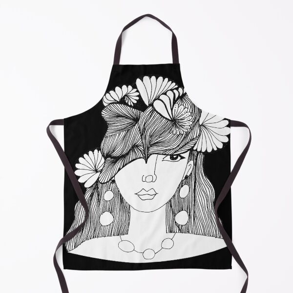 Item preview, Hand drawn woman face- Sketch line art designed and sold by carokes.