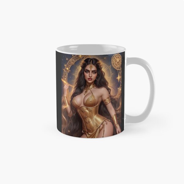 Item preview, Fiery Leo Goddess – Lioness Warrior Fantasy Illustration designed and sold by MissSaylor.