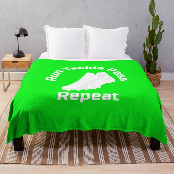 Item preview, Run Tackle Pass Repeat – Funny Girls Soccer T-shirt Pitch Boot Cleat designed and sold by WhackingTax.