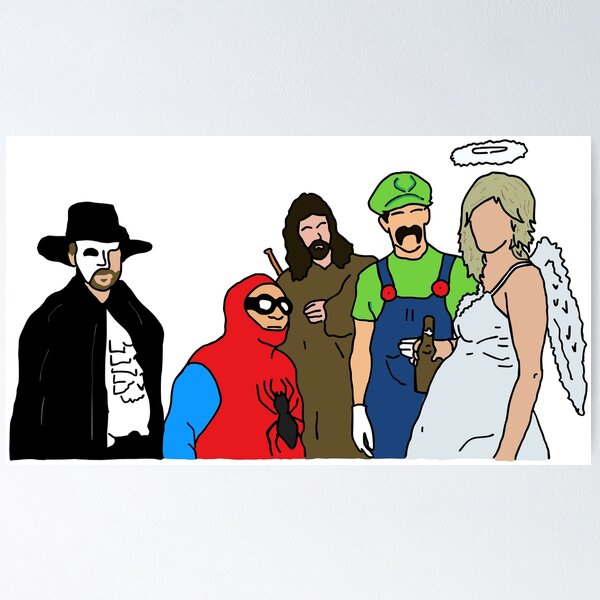 Item preview, Halloween with the Gang designed and sold by Melty Shirts.