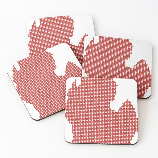 Item preview, Michigan Red Rhinestone designed and sold by TheIconSmith.
