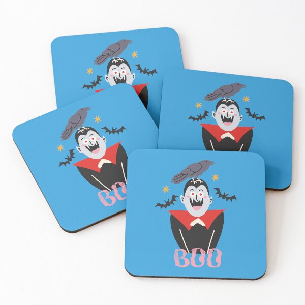 Item preview, Halloween vampire in retro 90s groovy style designed and sold by Luamor.