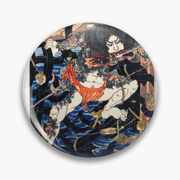 Item preview, Rori Hakucho Chojun by Utagawa Kuniyoshi designed and sold by Melty Shirts.