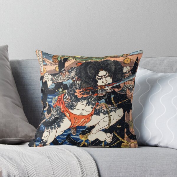 Item preview, Rori Hakucho Chojun by Utagawa Kuniyoshi designed and sold by Melty Shirts.