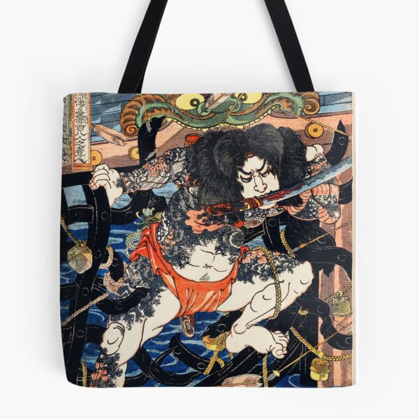 Item preview, Rori Hakucho Chojun by Utagawa Kuniyoshi designed and sold by Melty Shirts.